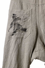 画像をギャラリービューアに読み込む, YUTA MATSUOKA wide taperd pants / no.8 linen canvas (ecru)