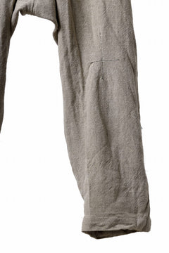 画像をギャラリービューアに読み込む, YUTA MATSUOKA wide taperd pants / no.8 linen canvas (ecru)