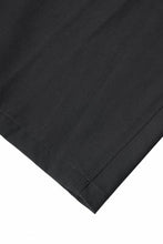 画像をギャラリービューアに読み込む, Y's for men CLASSIC STRING PANTS WITH 3-STITCH / WRINKLED GABARDINE (BLACK)