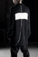 画像をギャラリービューアに読み込む, thom/krom MOCK NECK KNIT PULLOVER / ALPACA WOOL (BLACK)