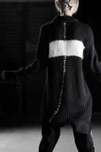 画像をギャラリービューアに読み込む, thom/krom MOCK NECK KNIT PULLOVER / ALPACA WOOL (BLACK)