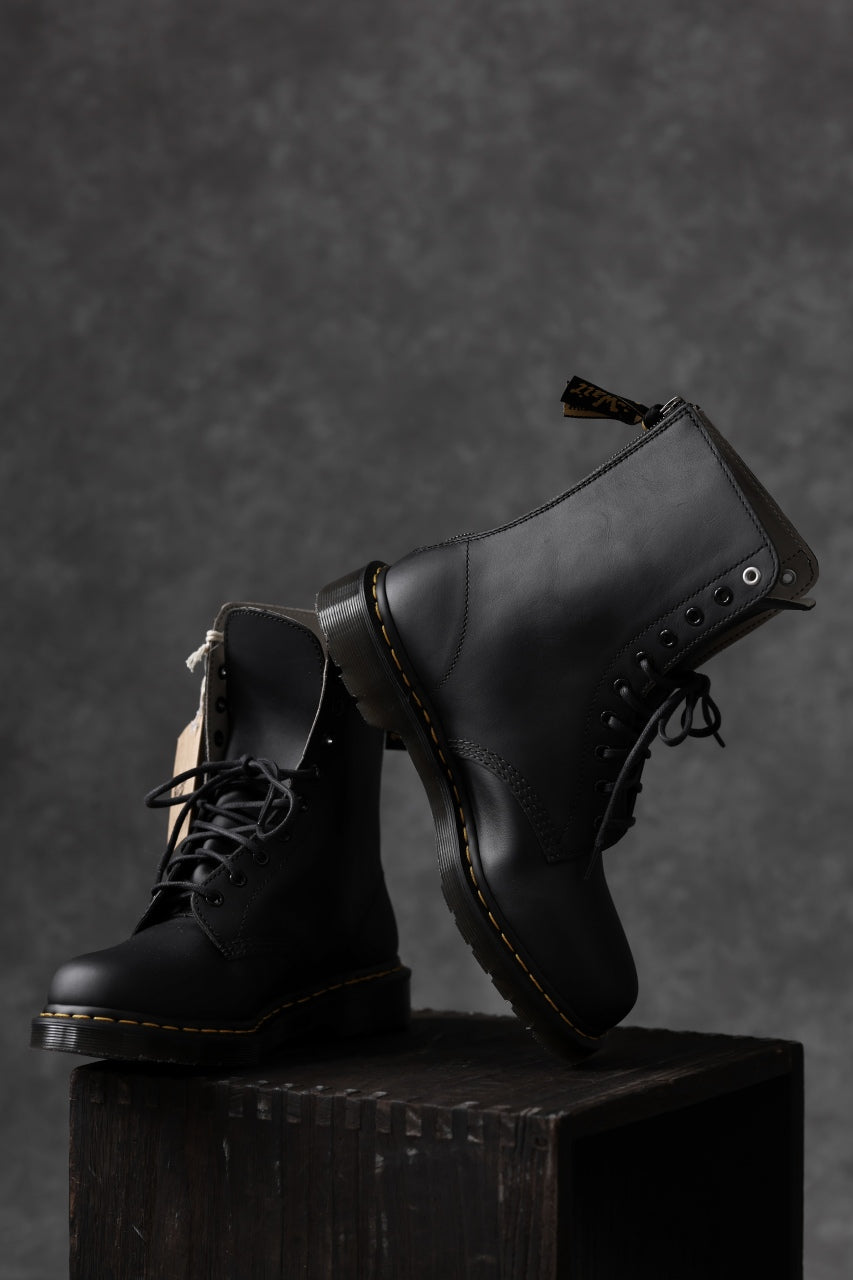 画像をギャラリービューアに読み込む, Y's x Dr. Martens 10-EYES BACK ZIP BOOTS 1490 / SMOOTH COWHIDE (BLACK)
