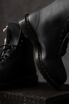 画像をギャラリービューアに読み込む, Y's x Dr. Martens 10-EYES BACK ZIP BOOTS 1490 / SMOOTH COWHIDE (BLACK)