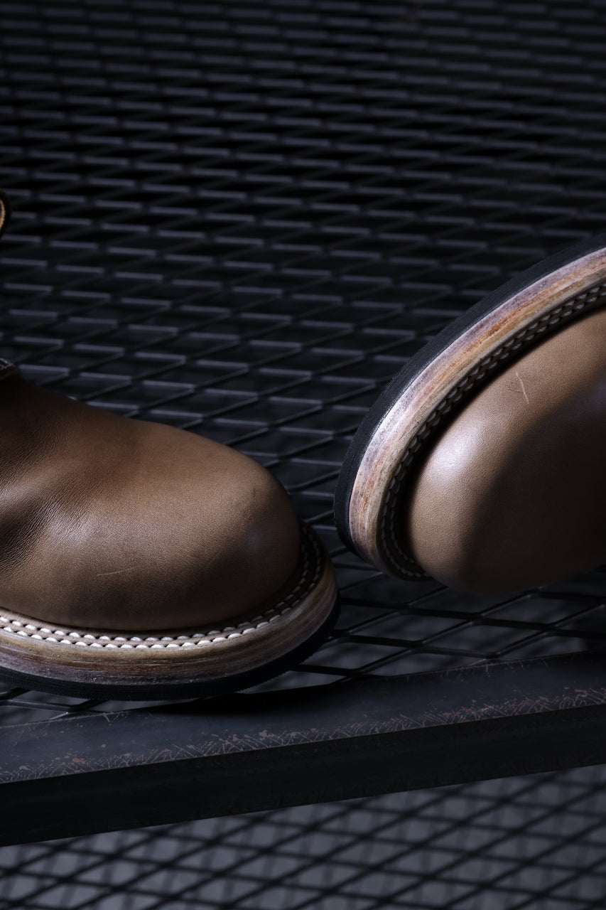 Portaille x LOOM exclusive DOUBLE STITCHED WELT WORKING DERBY / HORWEEN CHROMEXCEL (NATURAL)