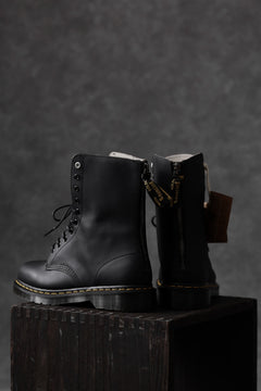 画像をギャラリービューアに読み込む, Y's x Dr. Martens 10-EYES BACK ZIP BOOTS 1490 / SMOOTH COWHIDE (BLACK)