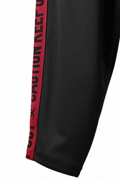 画像をギャラリービューアに読み込む, beauty : beast x CVTVLIST KEEP OUT TRACK PANTS (BLACK)