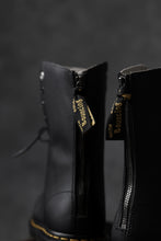 画像をギャラリービューアに読み込む, Y's x Dr. Martens 10-EYES BACK ZIP BOOTS 1490 / SMOOTH COWHIDE (BLACK)