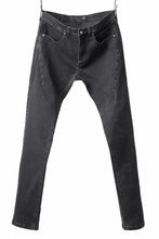 画像をギャラリービューアに読み込む, A.F ARTEFACT RELAXED SKINNY DENIM PANTS (BLACK)