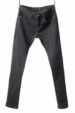 画像をギャラリービューアに読み込む, A.F ARTEFACT RELAXED SKINNY DENIM PANTS (BLACK)
