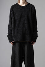 画像をギャラリービューアに読み込む, N/07 exclusive BOA FLEECE STRAIGHT TOP (BLACK)