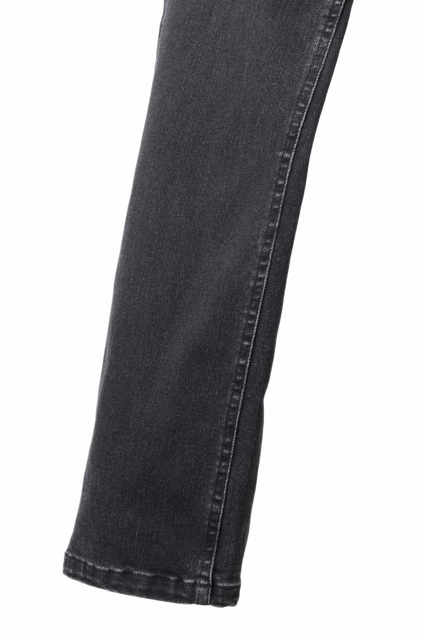 画像をギャラリービューアに読み込む, A.F ARTEFACT RELAXED SKINNY DENIM PANTS (BLACK)