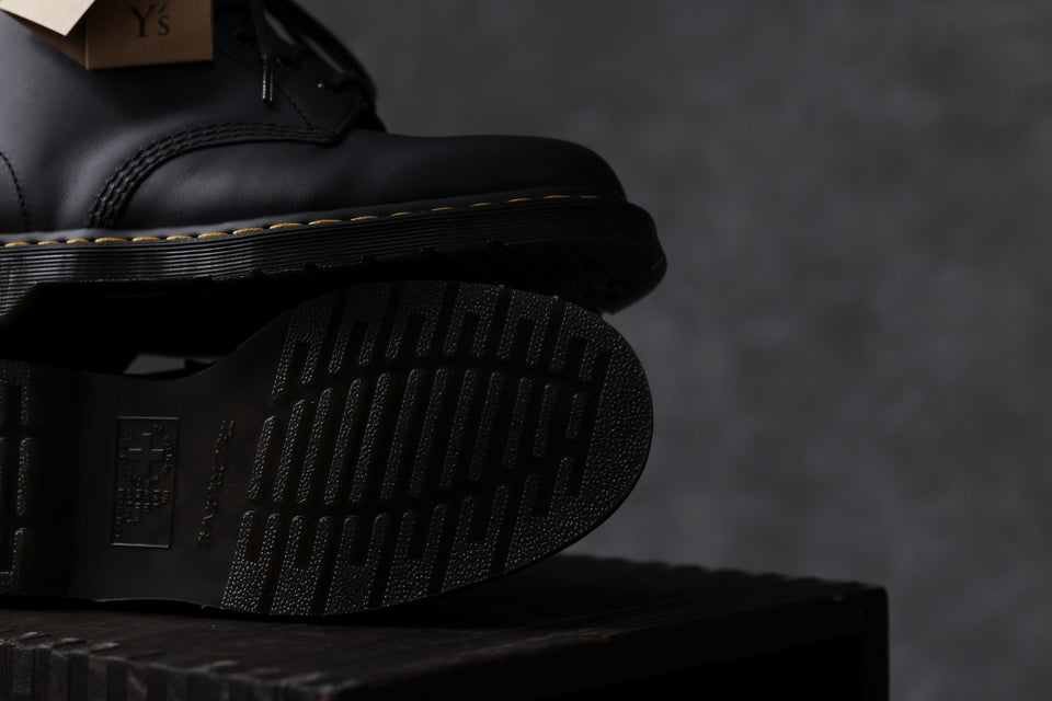 画像をギャラリービューアに読み込む, Y's x Dr. Martens 10-EYES BACK ZIP BOOTS 1490 / SMOOTH COWHIDE (BLACK)