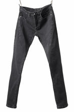 画像をギャラリービューアに読み込む, A.F ARTEFACT RELAXED SKINNY DENIM PANTS (BLACK)
