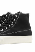 画像をギャラリービューアに読み込む, Y's for men HIGH TOP SNEAKER / COTTON CANVAS (BLACK x WHITE)