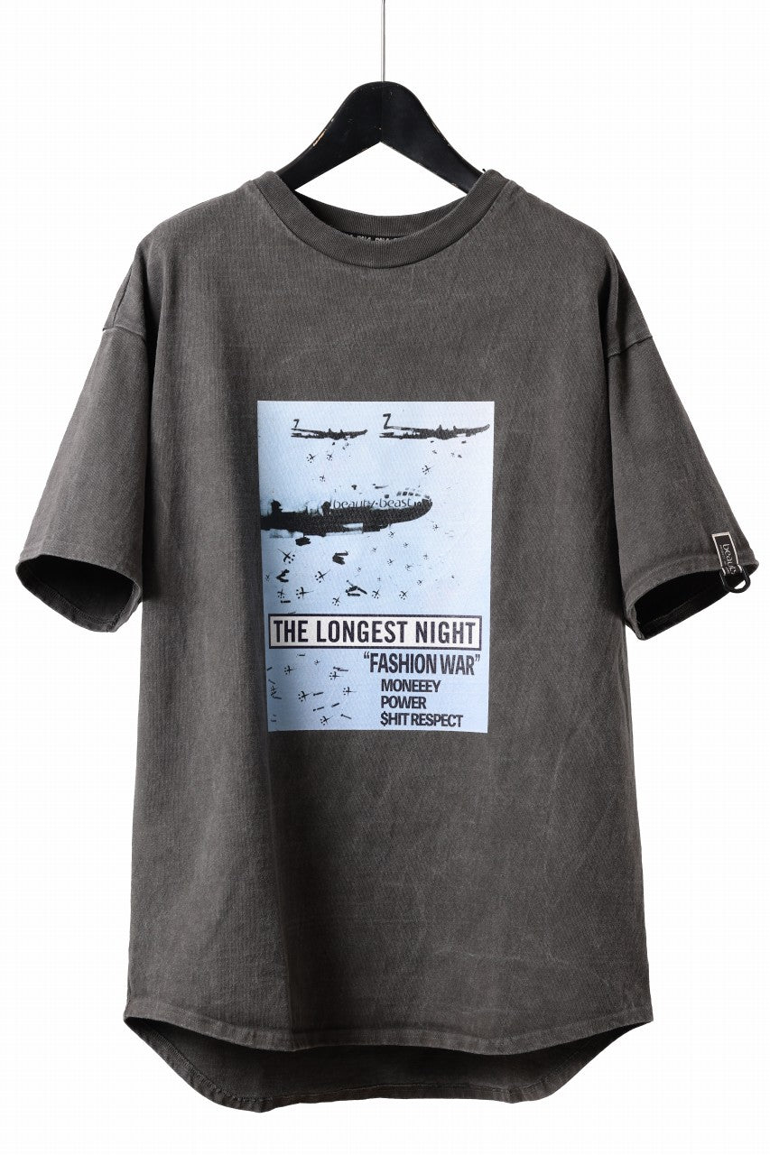 画像をギャラリービューアに読み込む, beauty : beast x CVTVLIST S/S TEE "FASHION WAR" (G.BLACK)