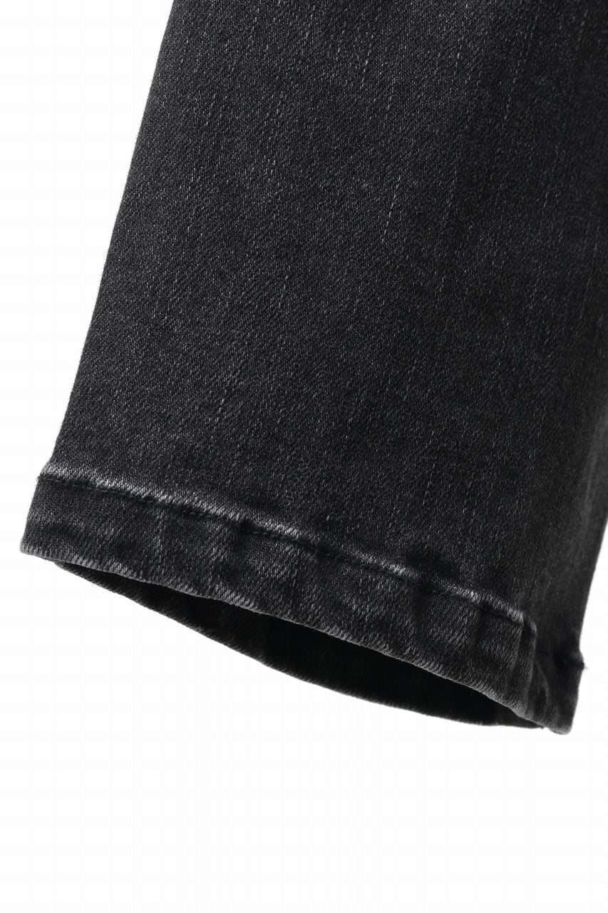 画像をギャラリービューアに読み込む, A.F ARTEFACT RELAXED SKINNY DENIM PANTS (BLACK)