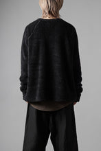 画像をギャラリービューアに読み込む, N/07 exclusive BOA FLEECE STRAIGHT TOP (BLACK)