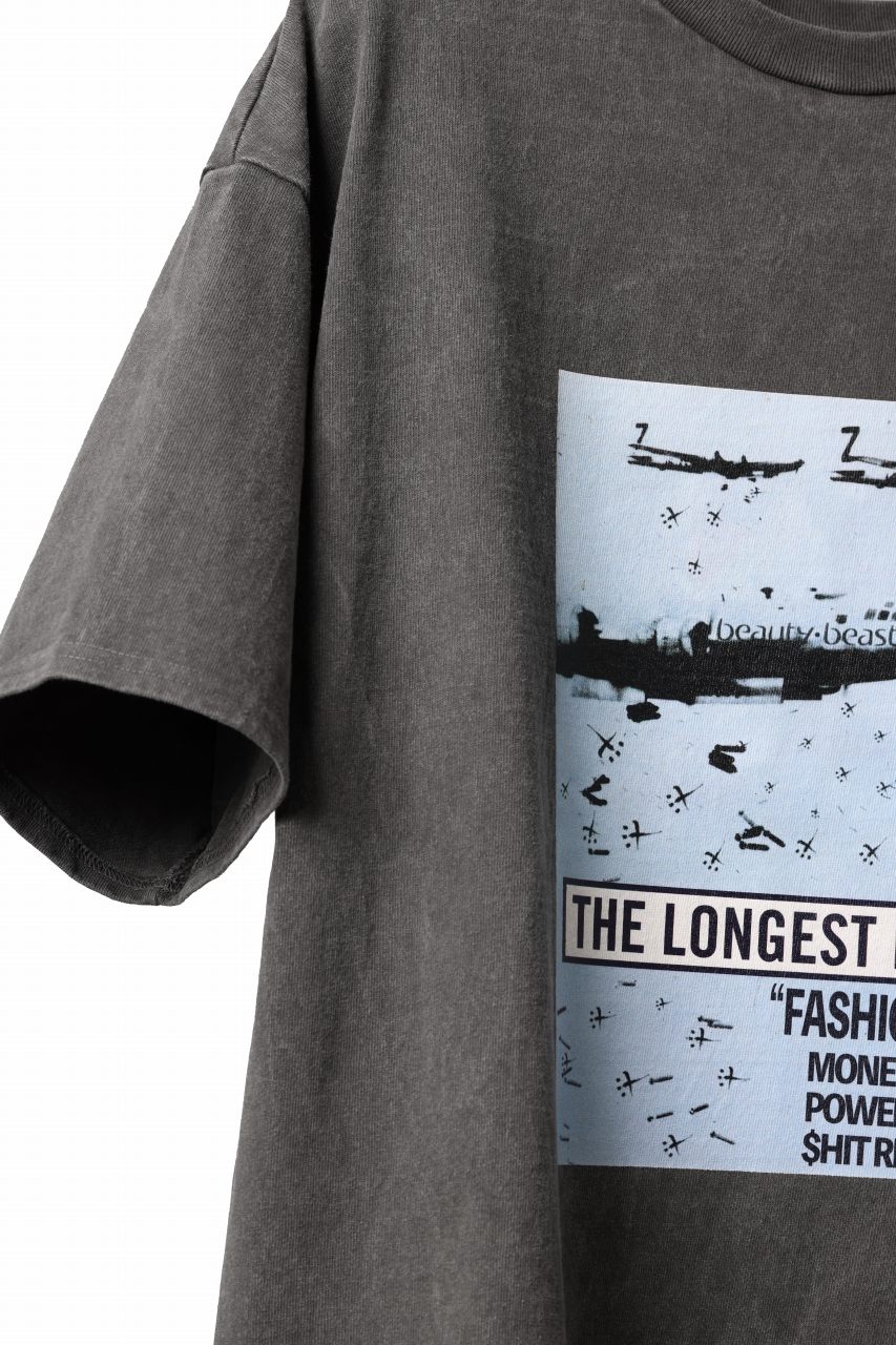 画像をギャラリービューアに読み込む, beauty : beast x CVTVLIST S/S TEE "FASHION WAR" (G.BLACK)