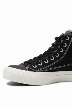 画像をギャラリービューアに読み込む, Y's for men HIGH TOP SNEAKER / COTTON CANVAS (BLACK x WHITE)
