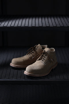 Load image into Gallery viewer, Portaille x LOOM exclusive DOUBLE STITCHED WELT WORKING DERBY / BOX CALF SUEDE (BEIGE)