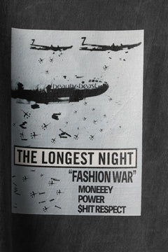 画像をギャラリービューアに読み込む, beauty : beast x CVTVLIST S/S TEE "FASHION WAR" (G.BLACK)
