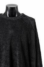 画像をギャラリービューアに読み込む, N/07 exclusive BOA FLEECE STRAIGHT TOP (BLACK)