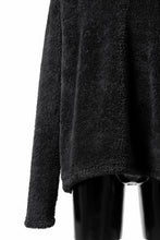 画像をギャラリービューアに読み込む, N/07 exclusive BOA FLEECE STRAIGHT TOP (BLACK)