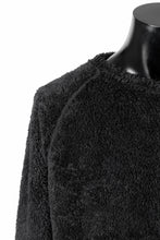 画像をギャラリービューアに読み込む, N/07 exclusive BOA FLEECE STRAIGHT TOP (BLACK)