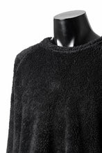 画像をギャラリービューアに読み込む, N/07 exclusive BOA FLEECE STRAIGHT TOP (BLACK)