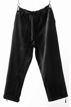 画像をギャラリービューアに読み込む, Y-3 Yohji Yamamoto VELVET CUF PANTS (BLACK)