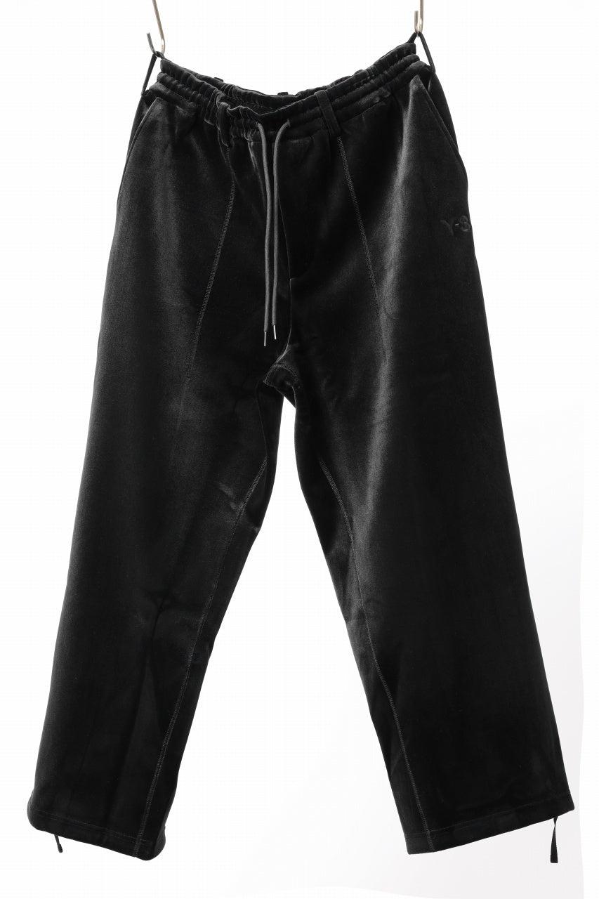 画像をギャラリービューアに読み込む, Y-3 Yohji Yamamoto VELVET CUF PANTS (BLACK)