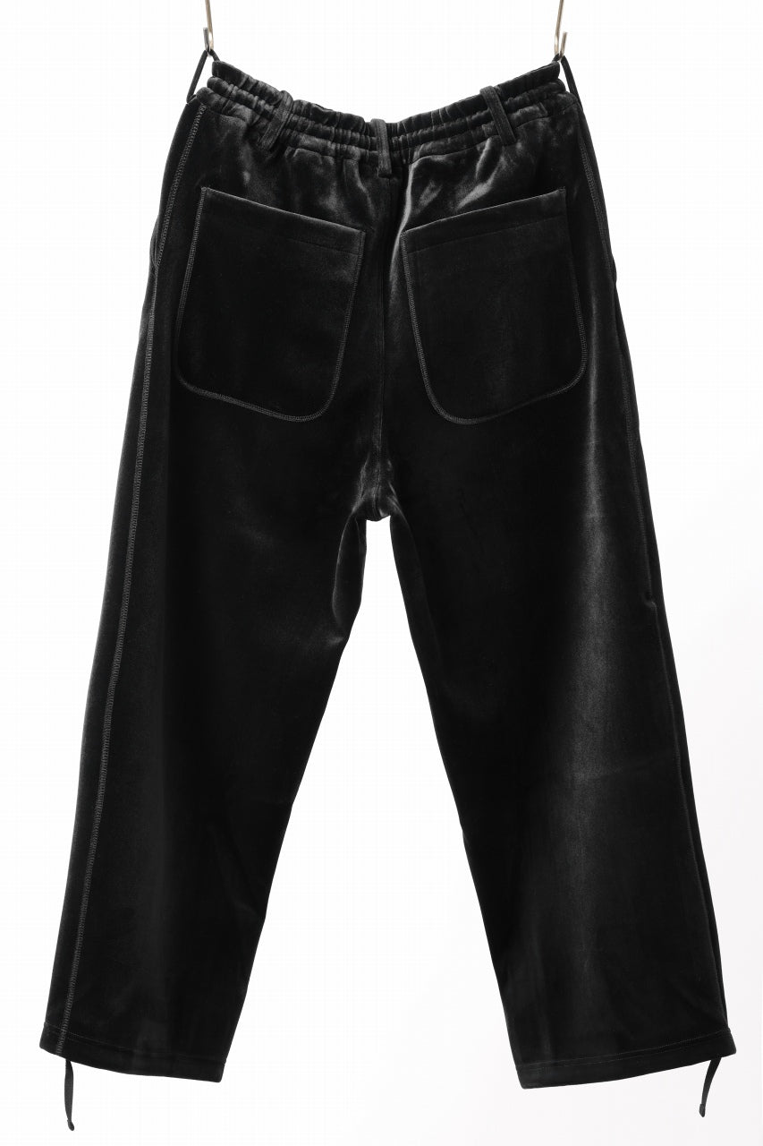 画像をギャラリービューアに読み込む, Y-3 Yohji Yamamoto VELVET CUF PANTS (BLACK)