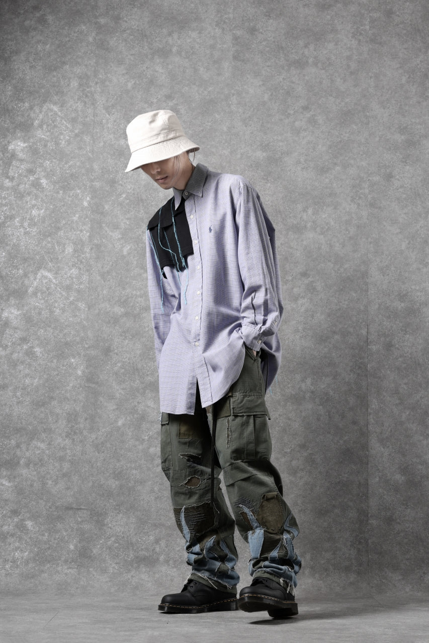 画像をギャラリービューアに読み込む, MASSIMO SABBADIN exclusive PLAID CHECK SHIRT (rpl str)