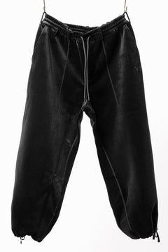 画像をギャラリービューアに読み込む, Y-3 Yohji Yamamoto VELVET CUF PANTS (BLACK)