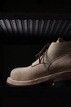 Load image into Gallery viewer, Portaille x LOOM exclusive DOUBLE STITCHED WELT WORKING DERBY / BOX CALF SUEDE (BEIGE)