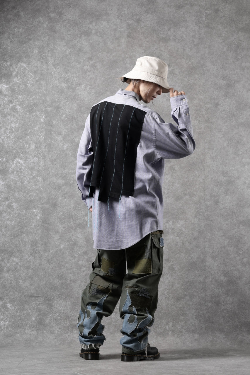 画像をギャラリービューアに読み込む, MASSIMO SABBADIN exclusive PLAID CHECK SHIRT (rpl str)