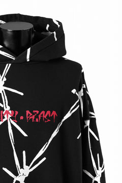 画像をギャラリービューアに読み込む, beauty : beast x CVTVLIST P.O HOODED "BARBED WIRE" (BLACK)