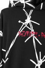 画像をギャラリービューアに読み込む, beauty : beast x CVTVLIST P.O HOODED "BARBED WIRE" (BLACK)