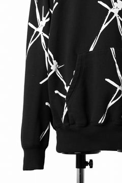 画像をギャラリービューアに読み込む, beauty : beast x CVTVLIST P.O HOODED "BARBED WIRE" (BLACK)