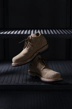 Load image into Gallery viewer, Portaille x LOOM exclusive DOUBLE STITCHED WELT WORKING DERBY / BOX CALF SUEDE (BEIGE)