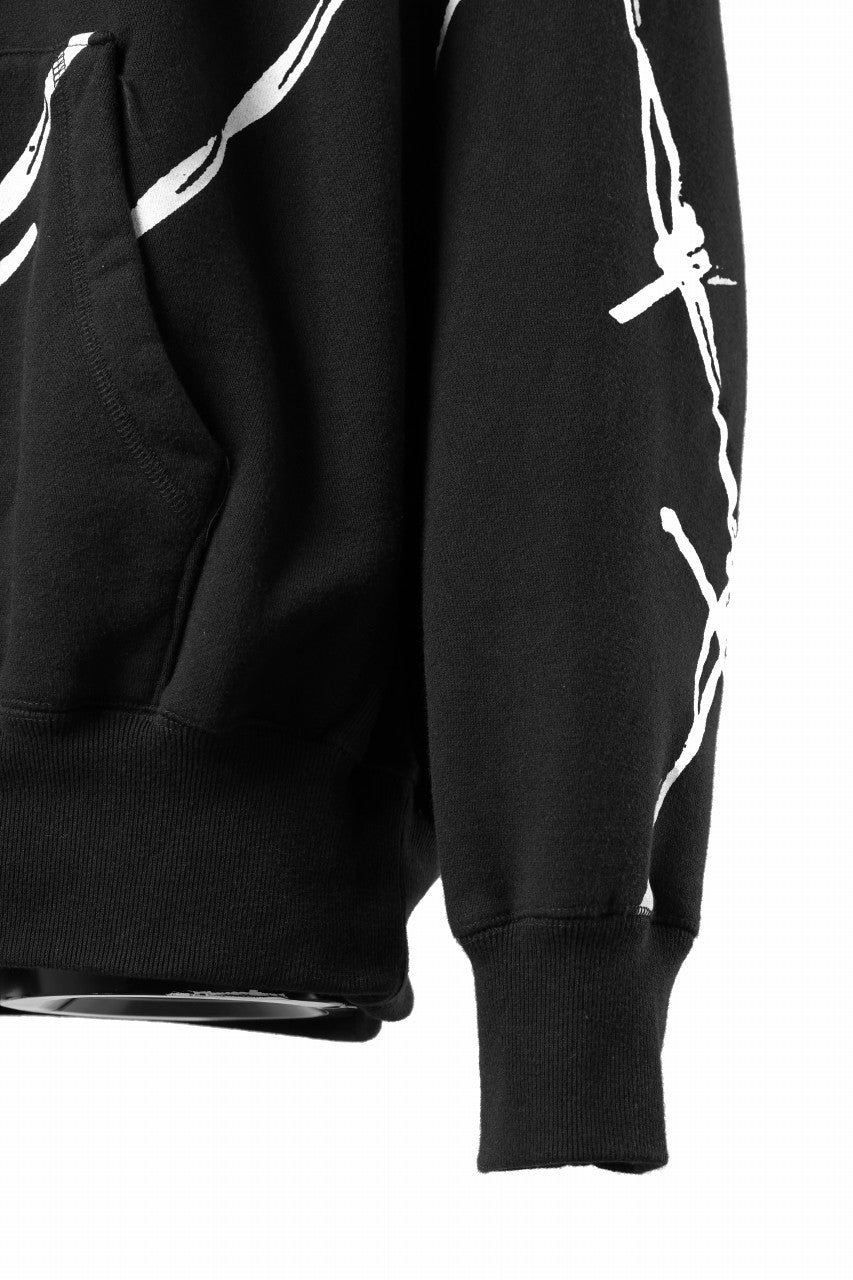画像をギャラリービューアに読み込む, beauty : beast x CVTVLIST P.O HOODED "BARBED WIRE" (BLACK)