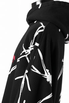 画像をギャラリービューアに読み込む, beauty : beast x CVTVLIST P.O HOODED "BARBED WIRE" (BLACK)