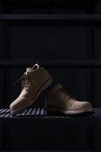 Load image into Gallery viewer, Portaille x LOOM exclusive DOUBLE STITCHED WELT WORKING DERBY / BOX CALF SUEDE (BEIGE)