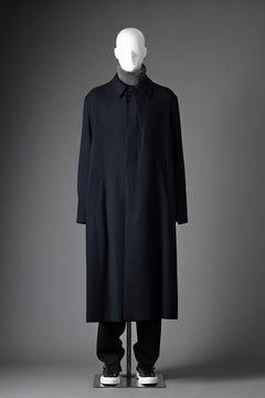 画像をギャラリービューアに読み込む, Y's for men  SOUTIEN COLLAR COAT / SMOOTH FLANNEL (NAVY)