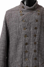 画像をギャラリービューアに読み込む, YUTA MATSUOKA double jacket / double weave cotton wool linen (brown)