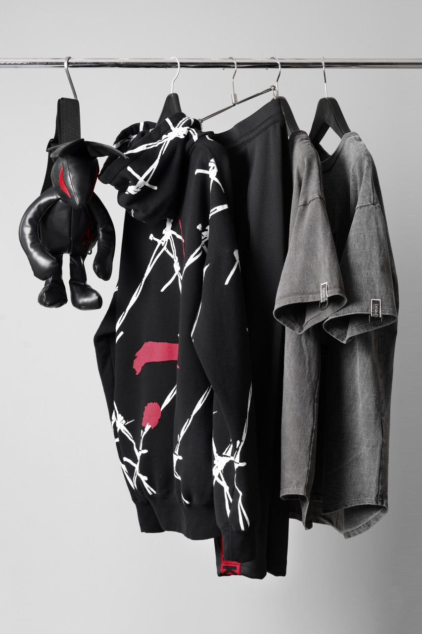 画像をギャラリービューアに読み込む, beauty : beast x CVTVLIST KEEP OUT TRACK PANTS (BLACK)
