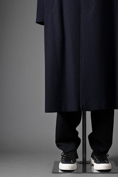 画像をギャラリービューアに読み込む, Y's for men  SOUTIEN COLLAR COAT / SMOOTH FLANNEL (NAVY)