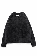 画像をギャラリービューアに読み込む, N/07 exclusive BOA FLEECE STRAIGHT TOP (BLACK)