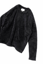 画像をギャラリービューアに読み込む, N/07 exclusive BOA FLEECE STRAIGHT TOP (BLACK)