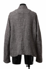 画像をギャラリービューアに読み込む, YUTA MATSUOKA double jacket / double weave cotton wool linen (brown)